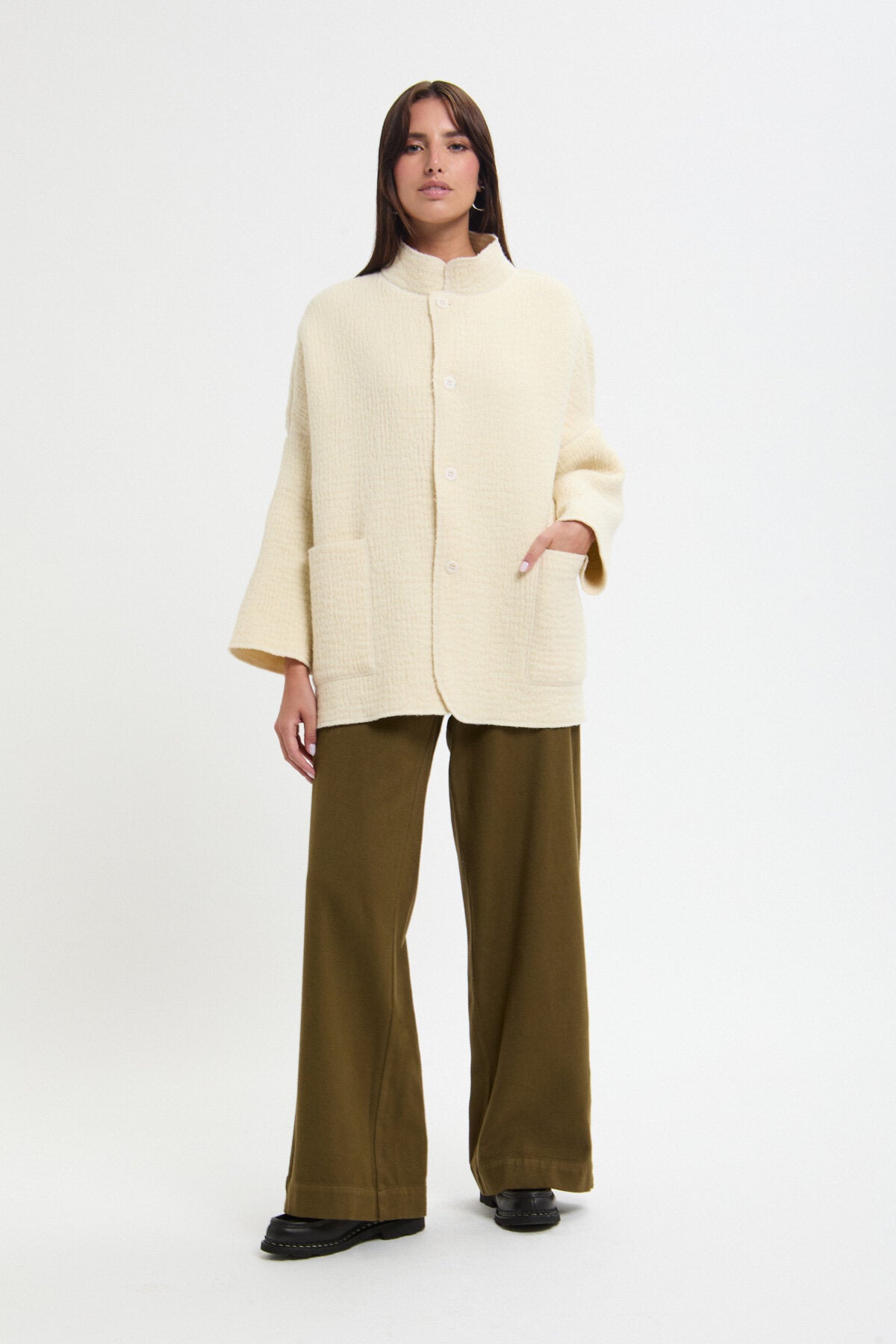 LABO ART ホワイトブルゾン Labo Art Giacca Torne Winter white | Donna | WP Store