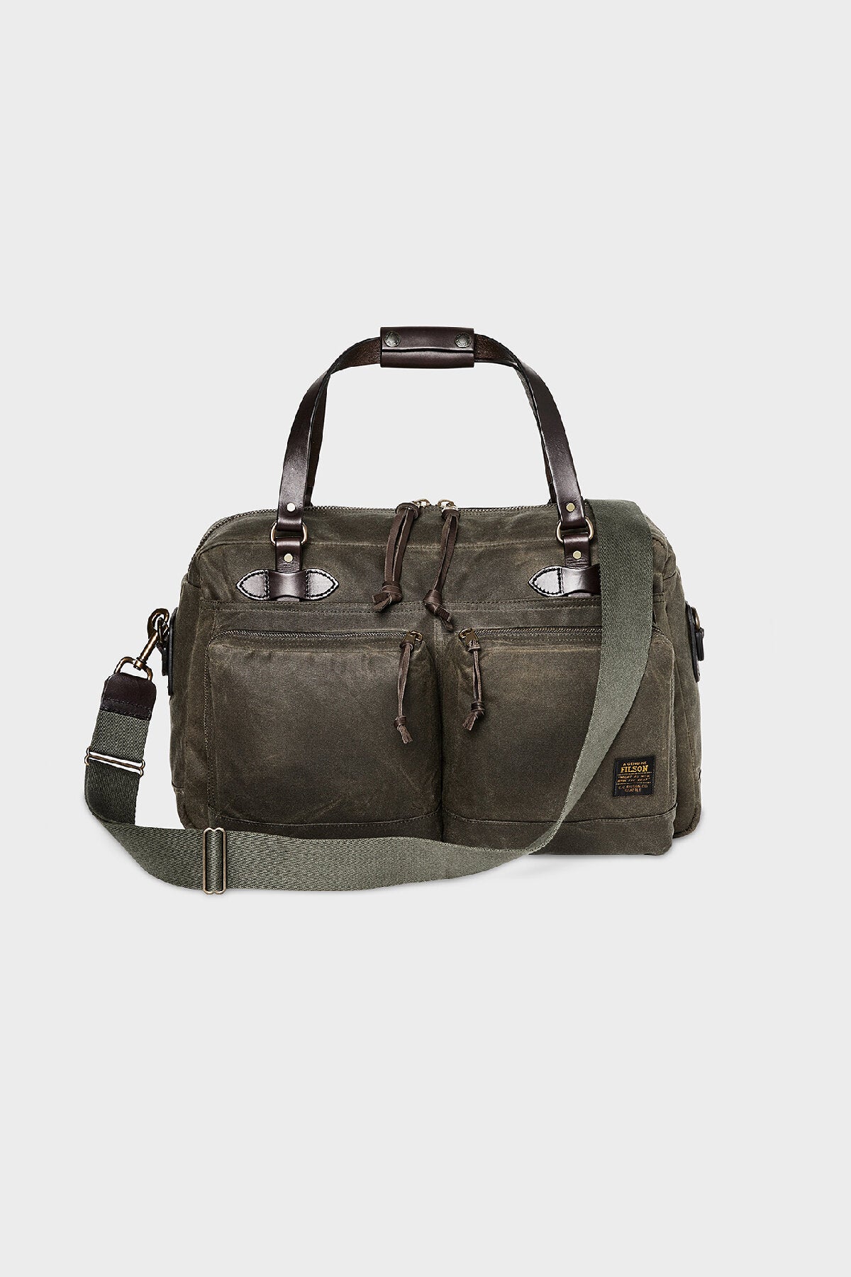 Filson Man 48 HOUR TIN CLOTH DUFFLE BAG Otter green | Uomo | WP Store