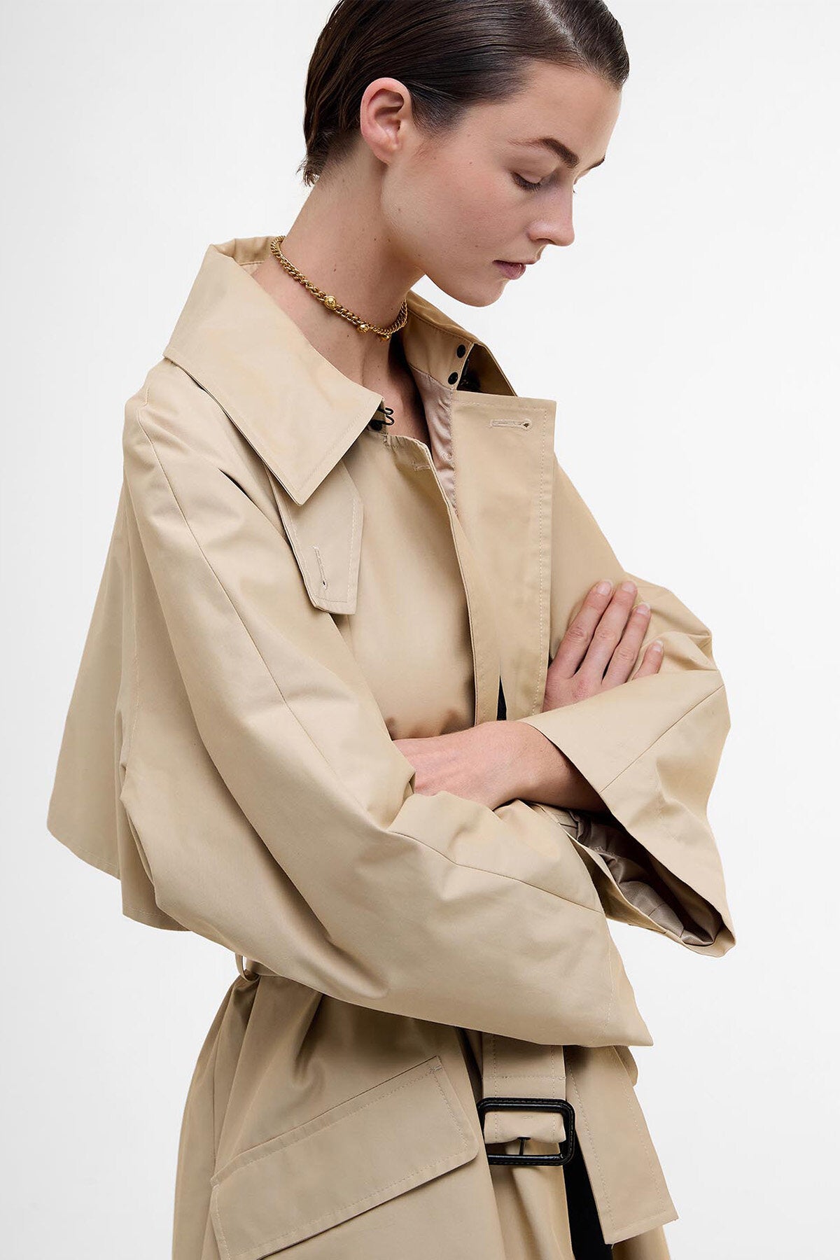 Barbour Lady Trench impermeabile Harley Barbour The Edit by Alexa