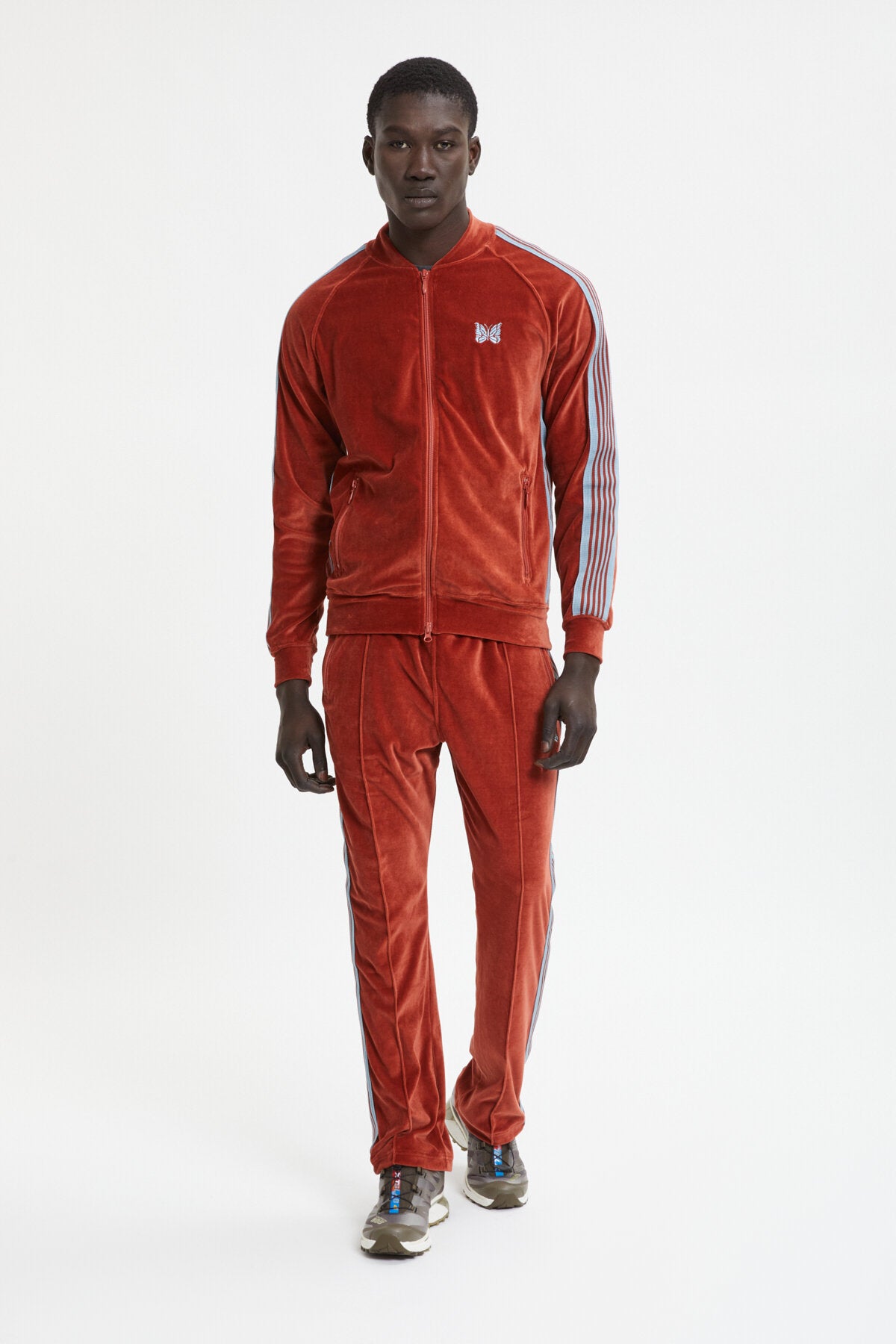 Armani Velour Tracksuit Armani Exchange A|X Men's Embroidered