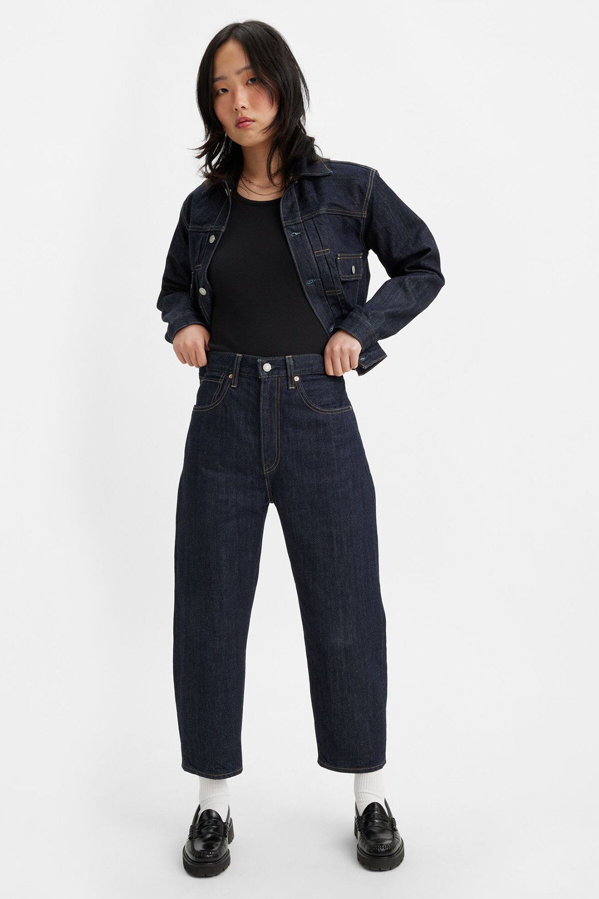 Levis Barrel Jeans Levi's® Made In Japan Dark indigo | Women | WP Store