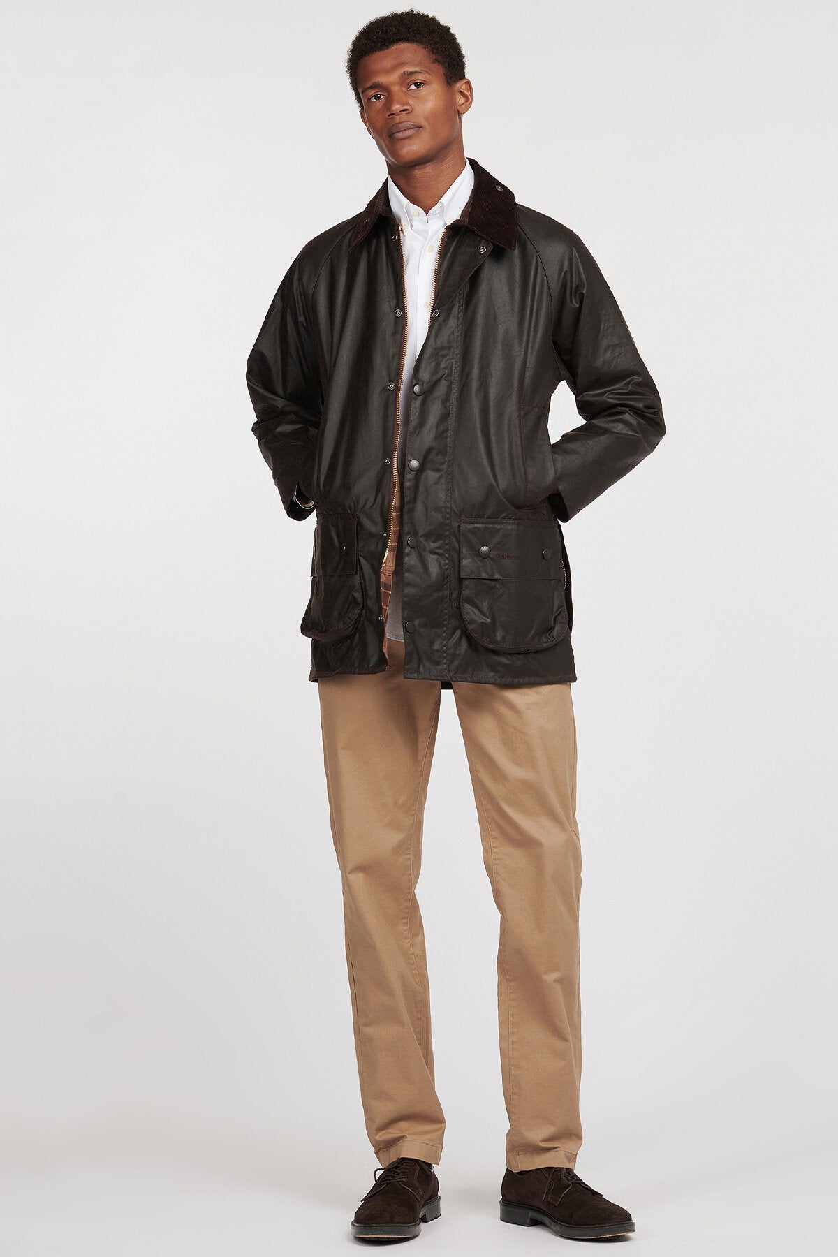 Beaufort Wax Jacket Rustic by Barbour Men WP Store