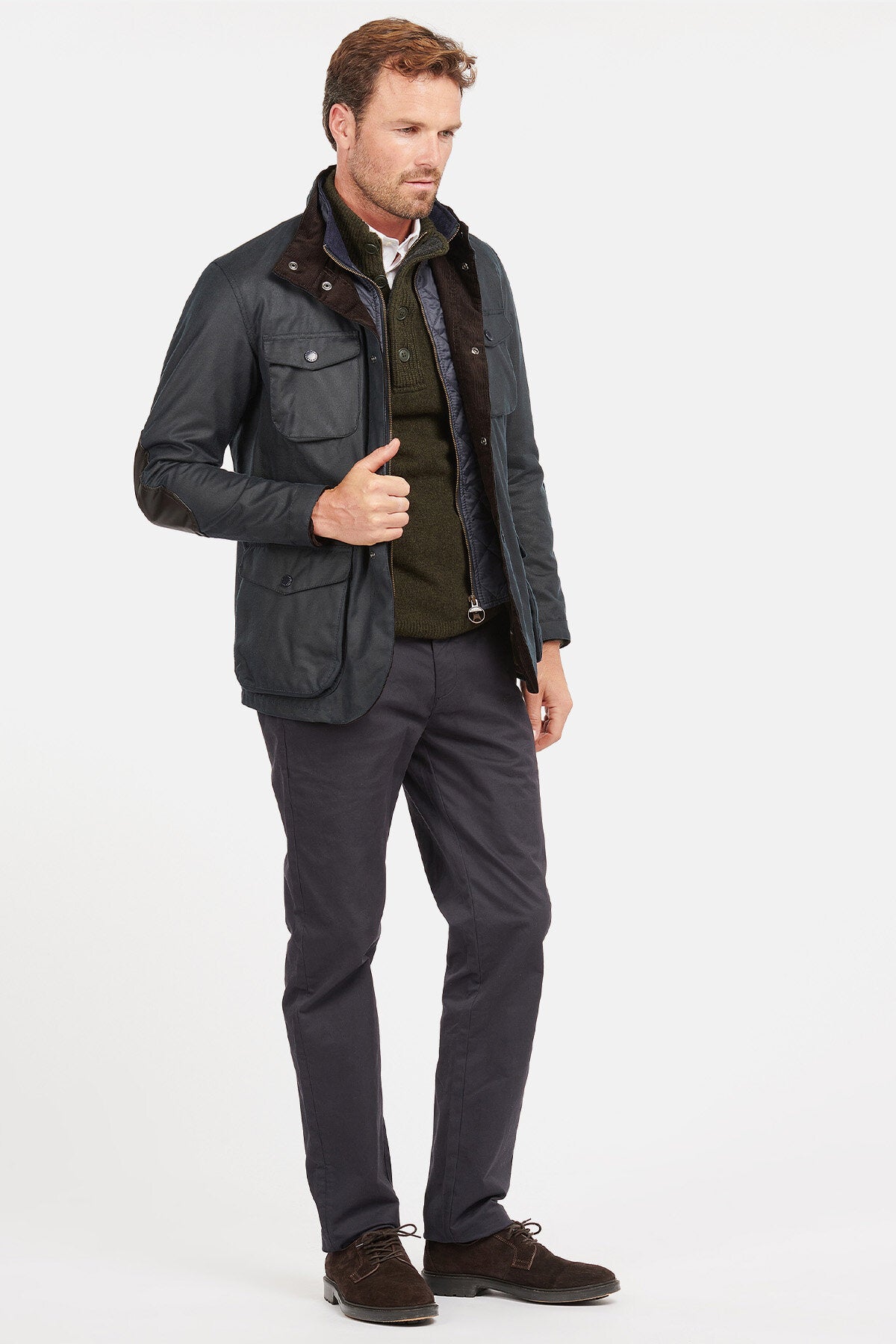 Giacca Cerata Barbour Uomo Invernale Barbour Giacca Cerata Ogston
