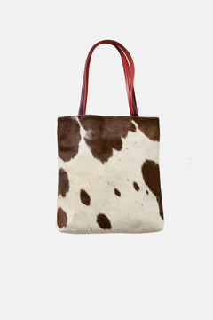 Borsa Shopper con stampa Pony