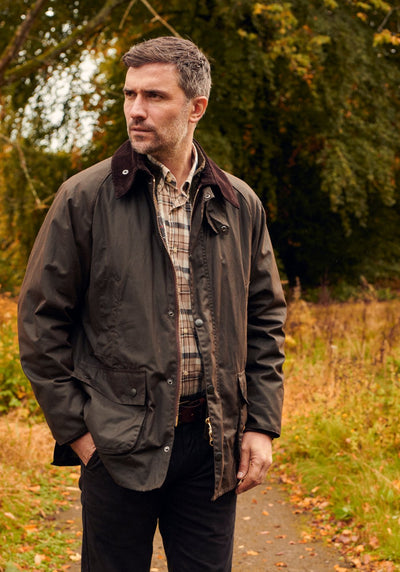 Iconic barbour jacket on sale