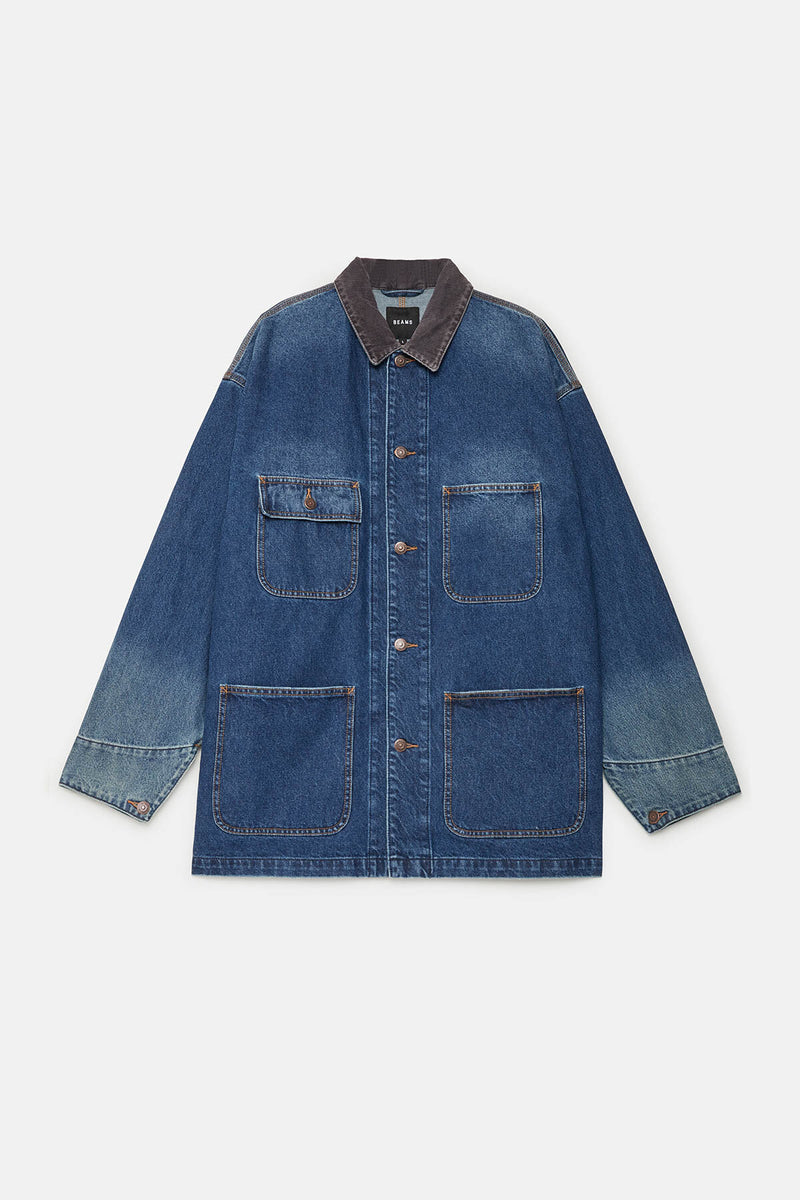 Giacca ampia in denim