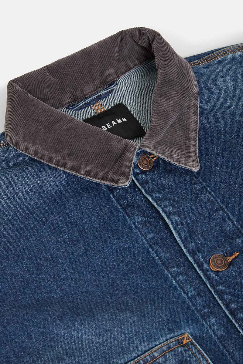 Giacca ampia in denim