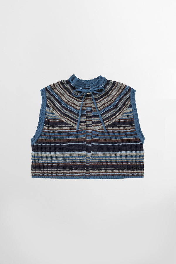 Multi Striped Vest