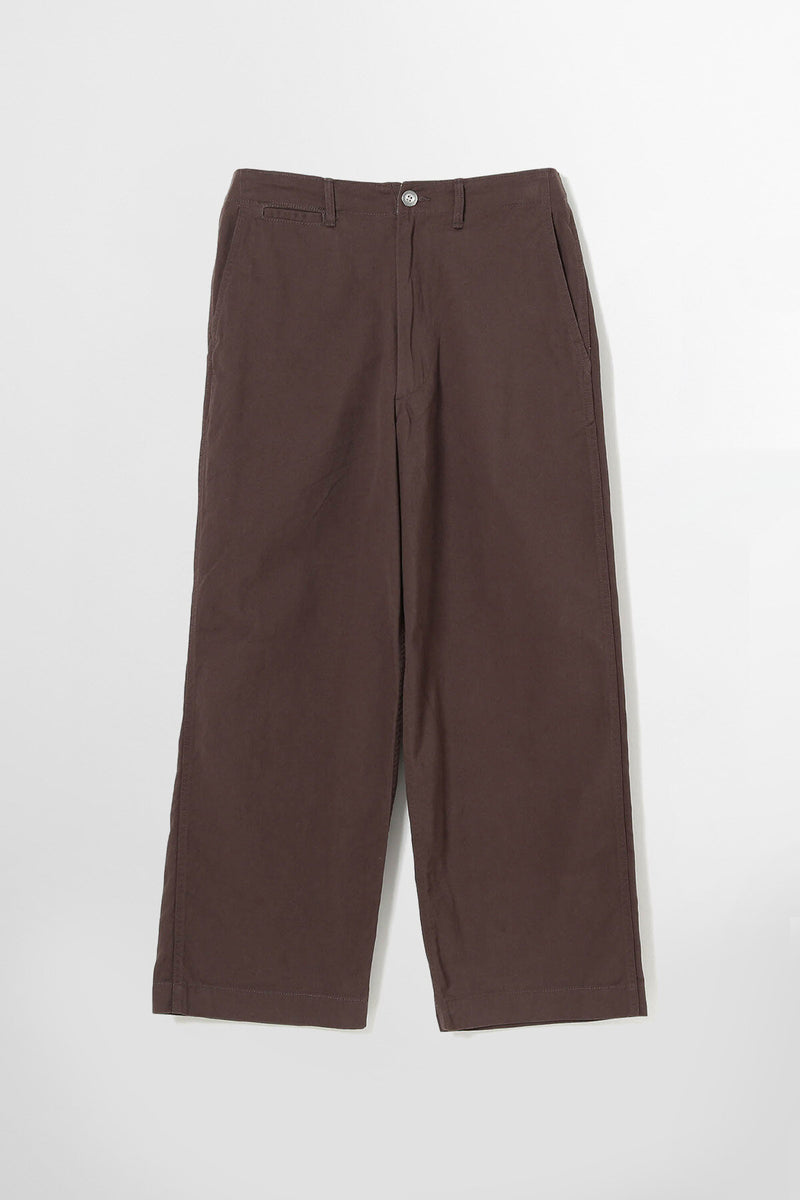 Pantaloni ampi in chino