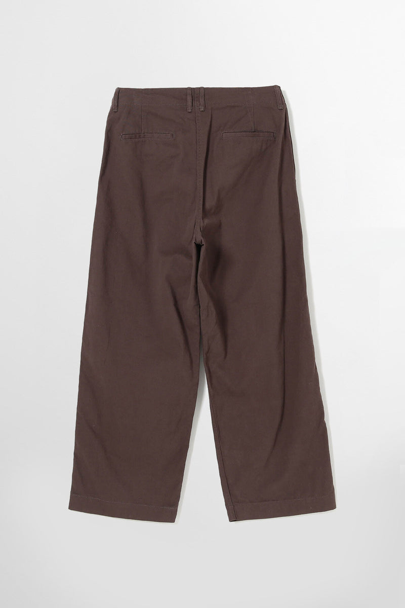 Pantaloni ampi in chino