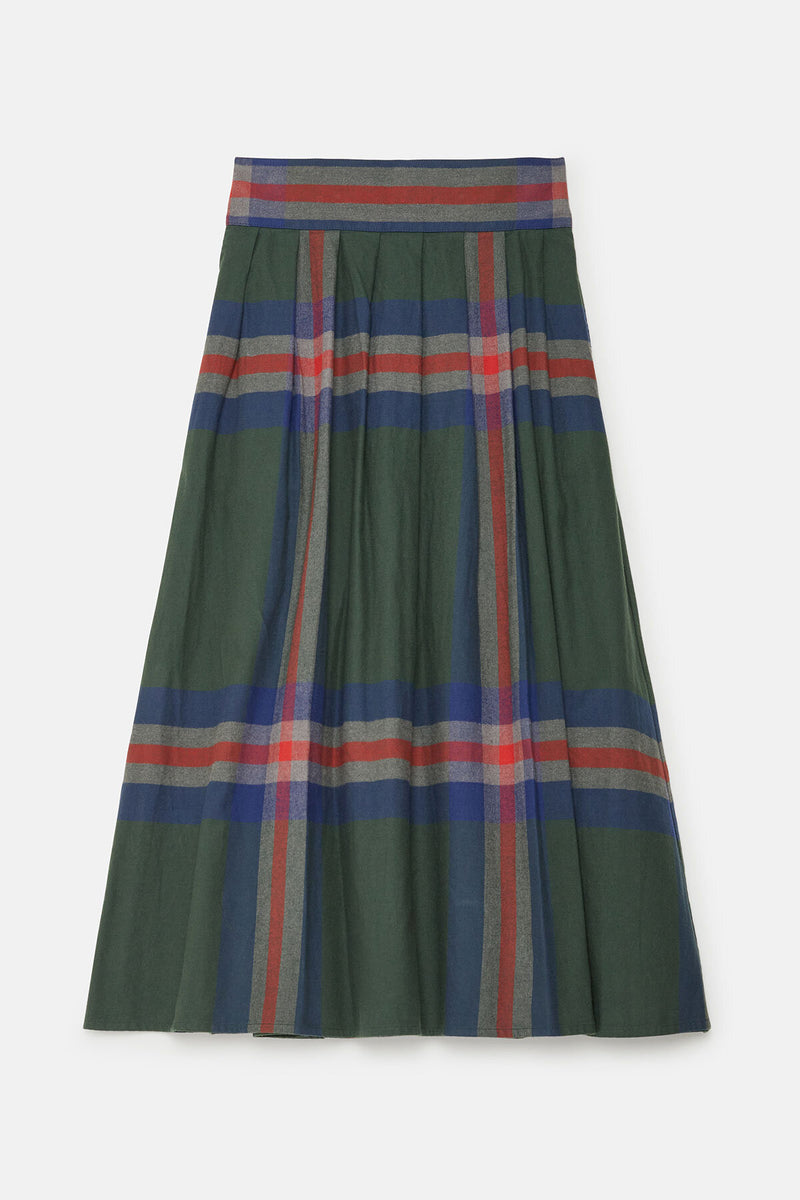Big Tartan Skirt