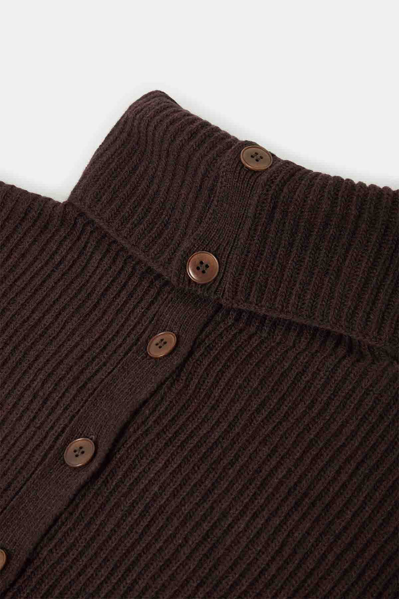 Cardigan lavorato a maglia Gina