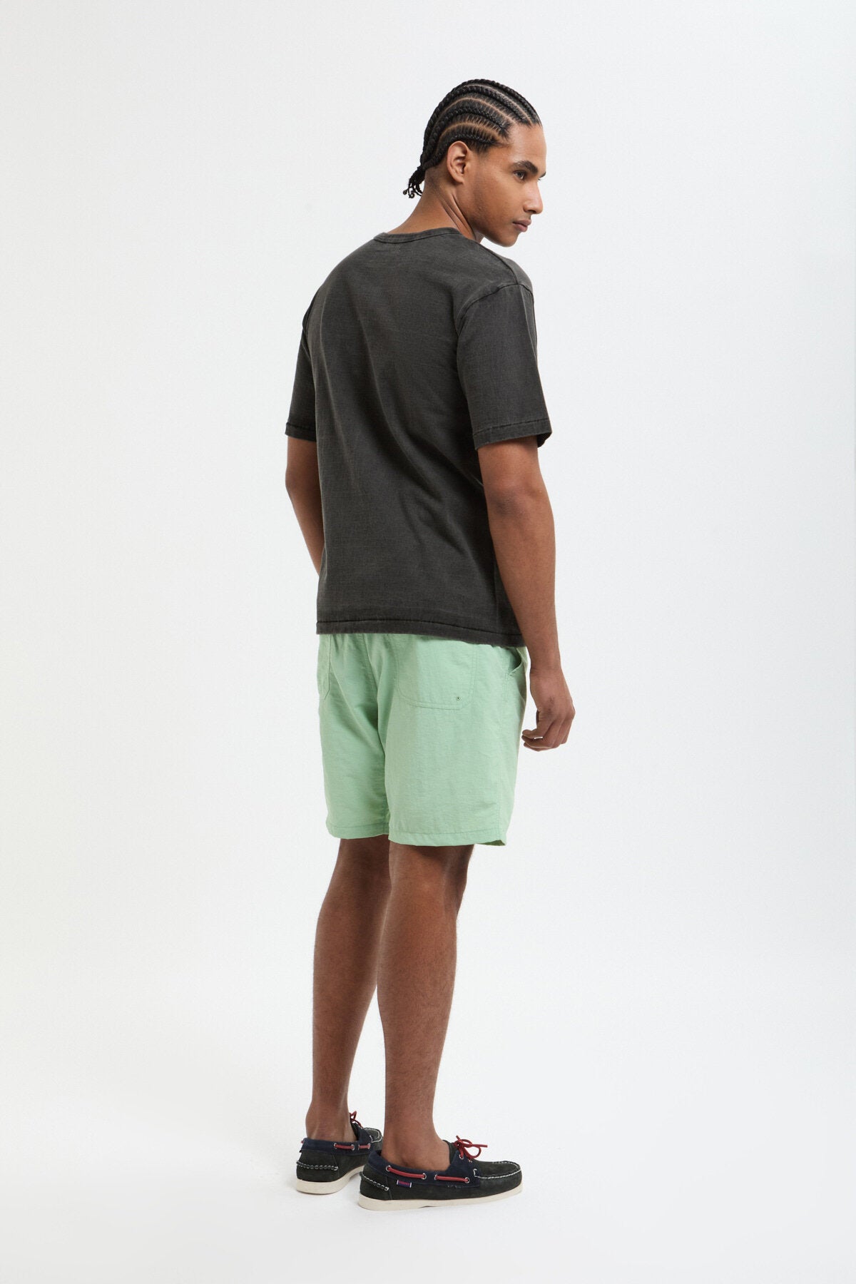 Nylon Tusser Easy Shorts Light green by Nanga | Men | WP Store