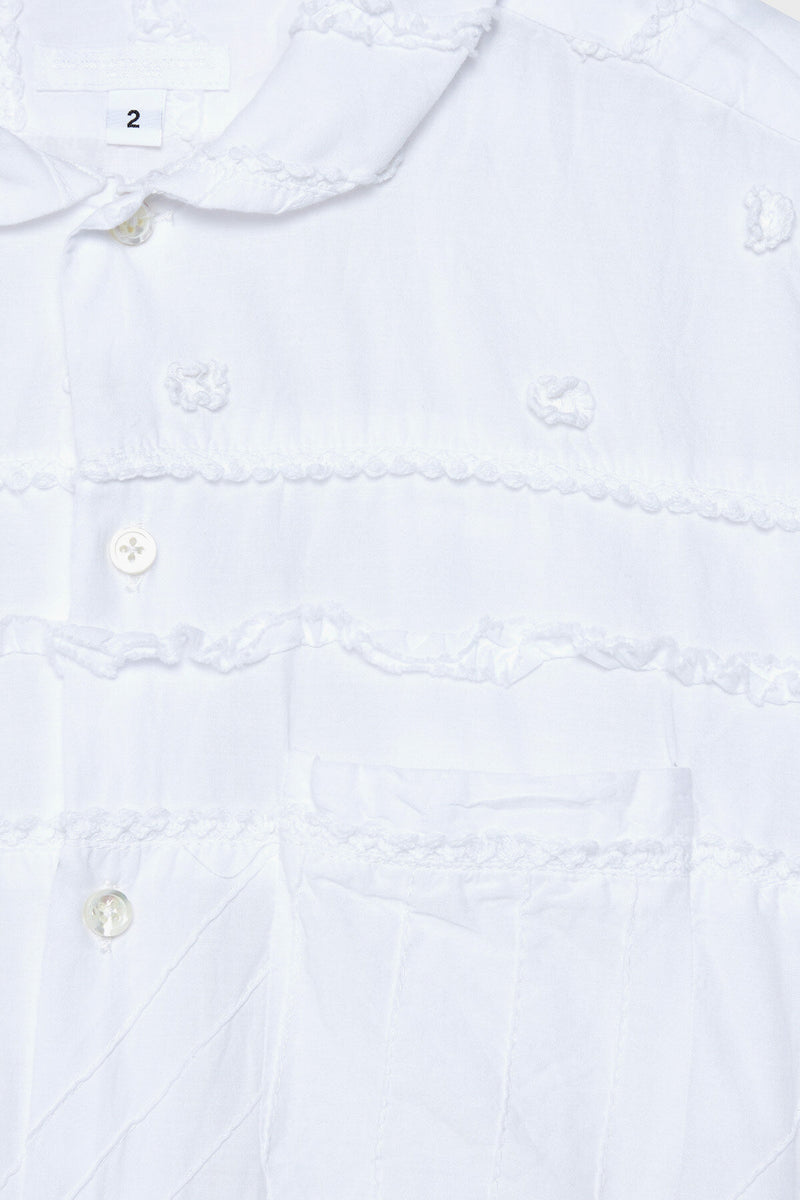 Camicia lunga con ricami