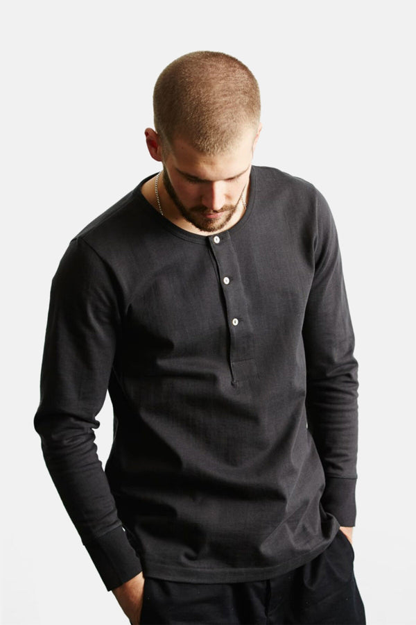 Maglia Henley a maniche lunghe