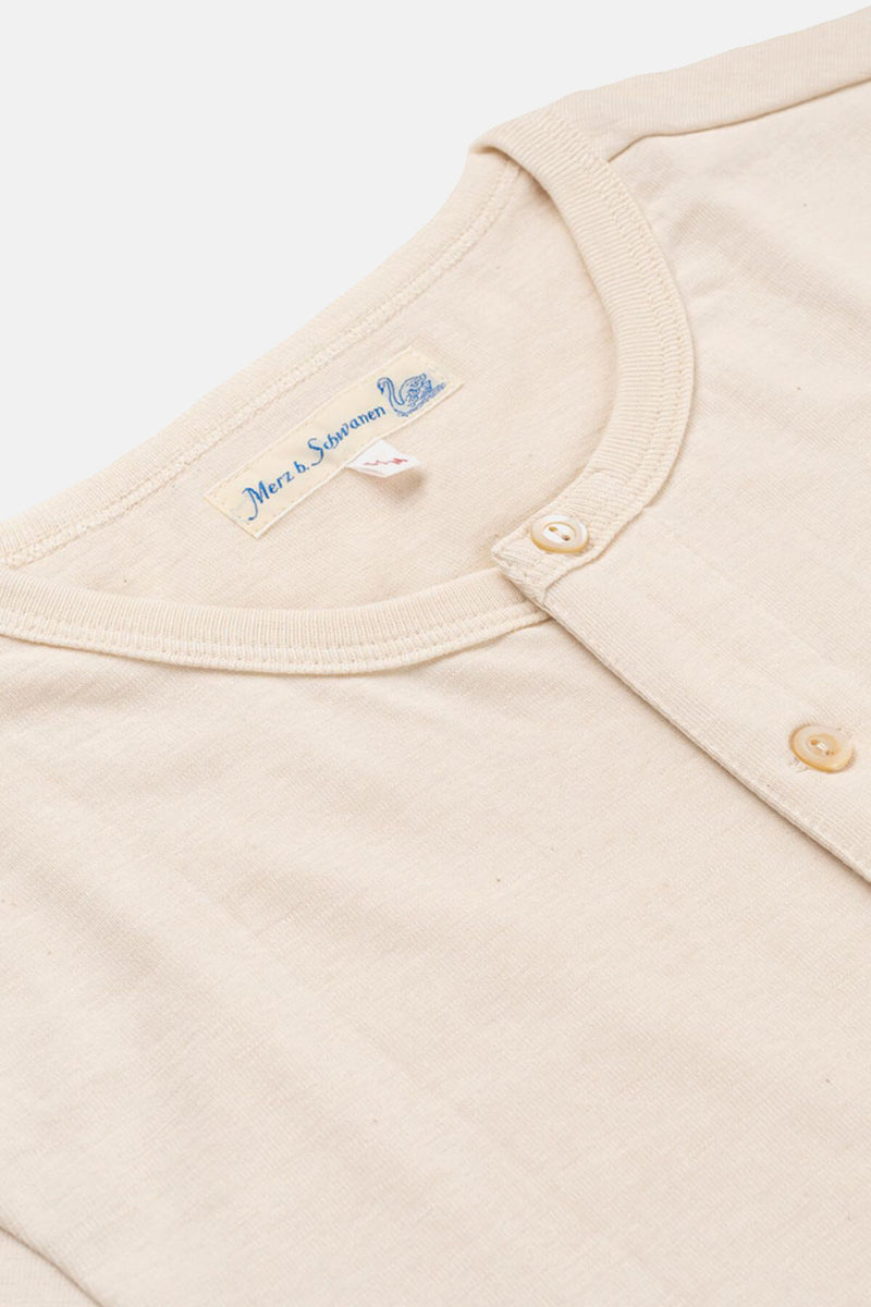 Loopwheeled Henley T-Shirt