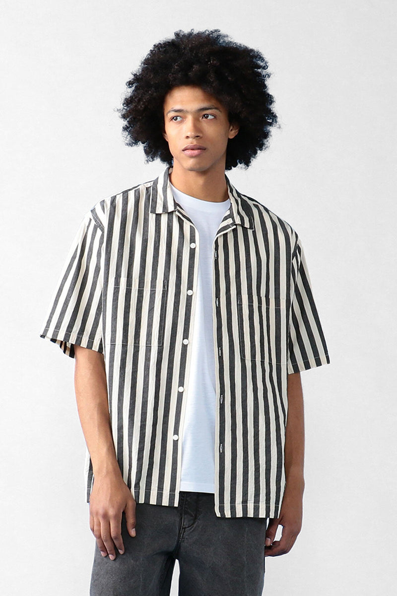 Johnny Stripe Shortsleeve Shirt