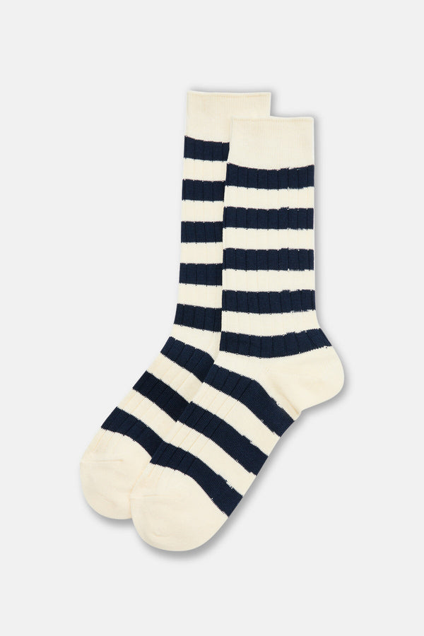 Rib Stripe Socks