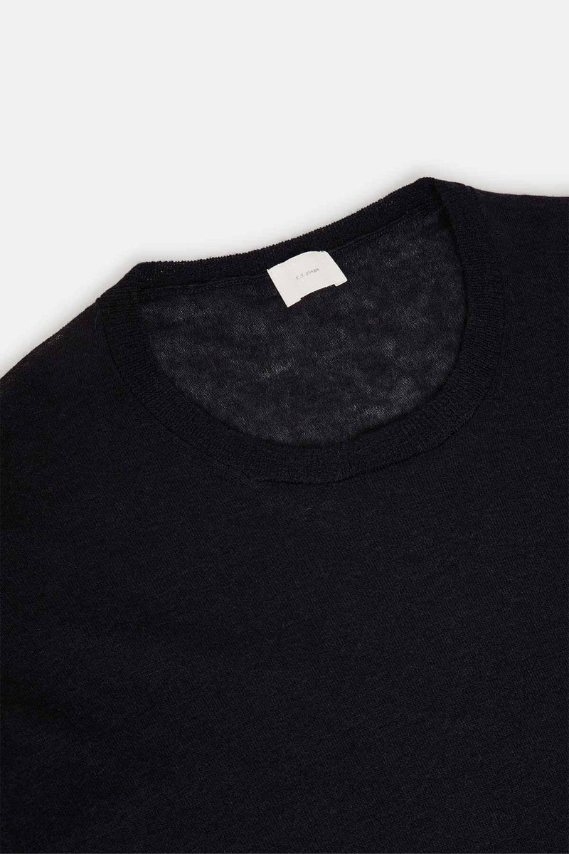 Maglione a Maniche Lunghe con Scollo Tondo