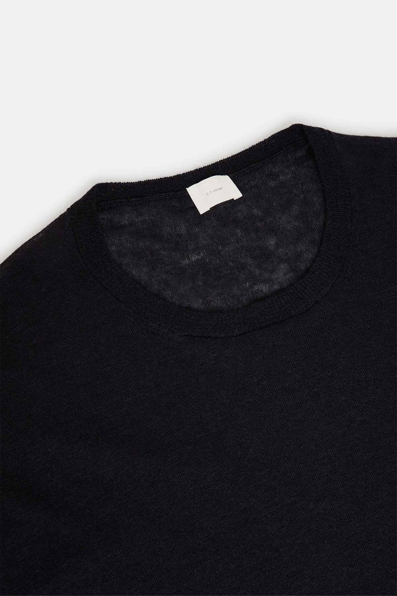 Maglione a Maniche Lunghe con Scollo Tondo