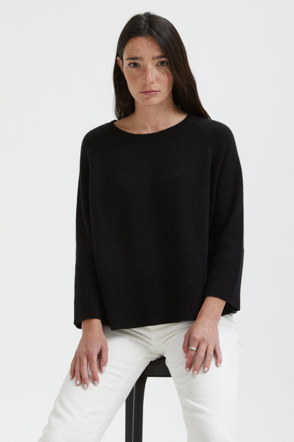 Maglione Raglan Girocollo