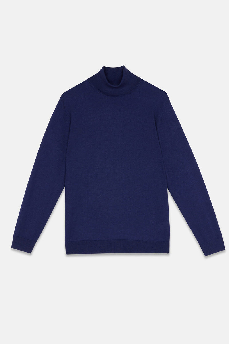 Maglione a collo alto cashmere