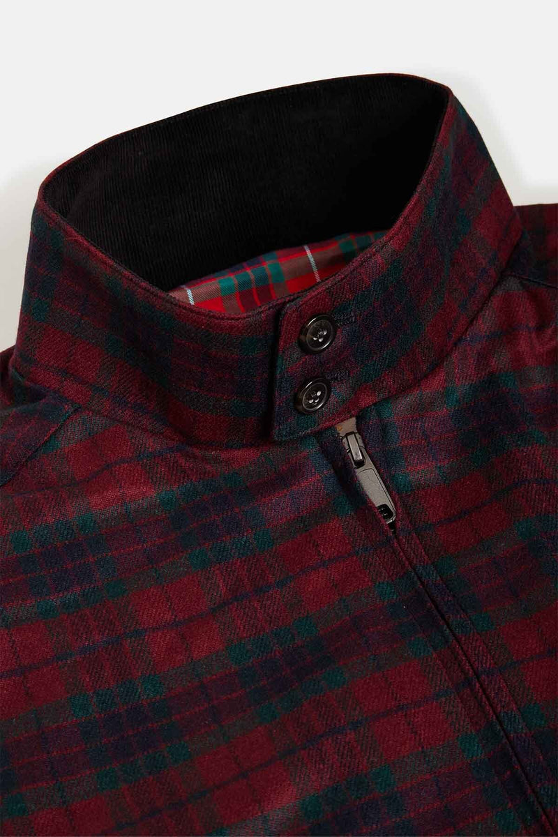 GIACCA G9 BOX A QUADRI DA DONNA