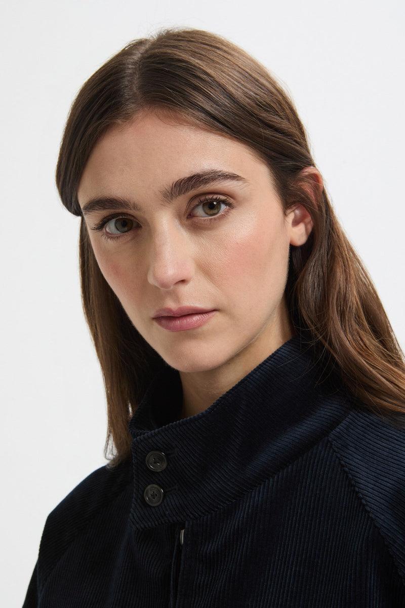 CORDUROY G4 BOX JACKET WOMAN