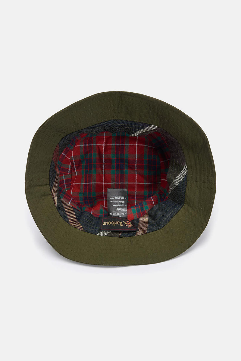 Barbour x Baracuta bucket hat