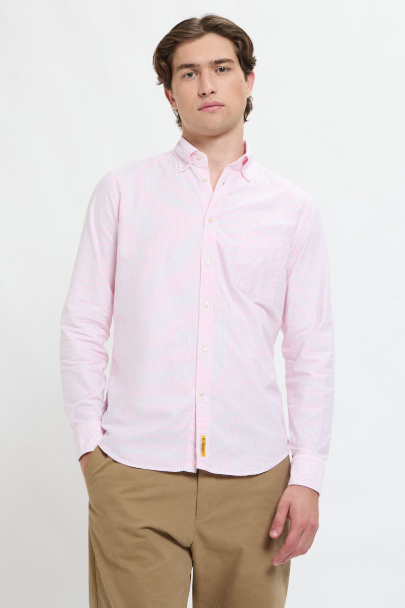 Bradford striped long-sleeved shirt