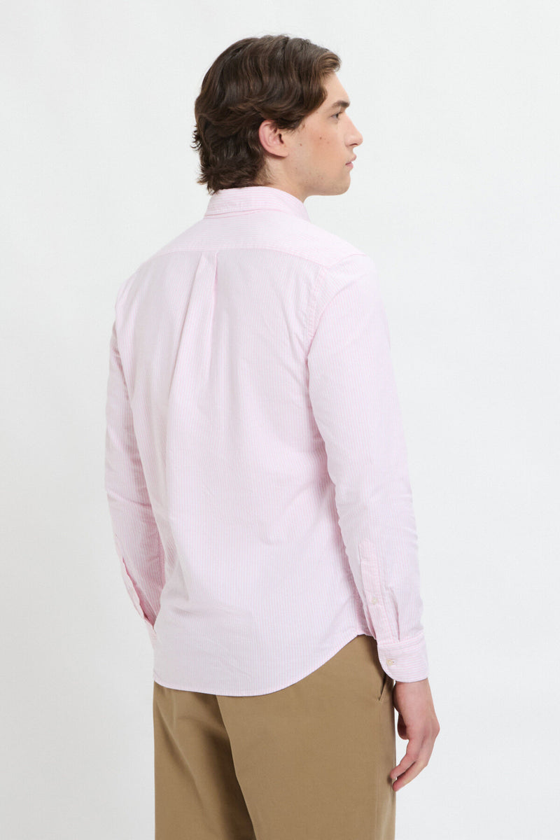 Bradford striped long-sleeved shirt