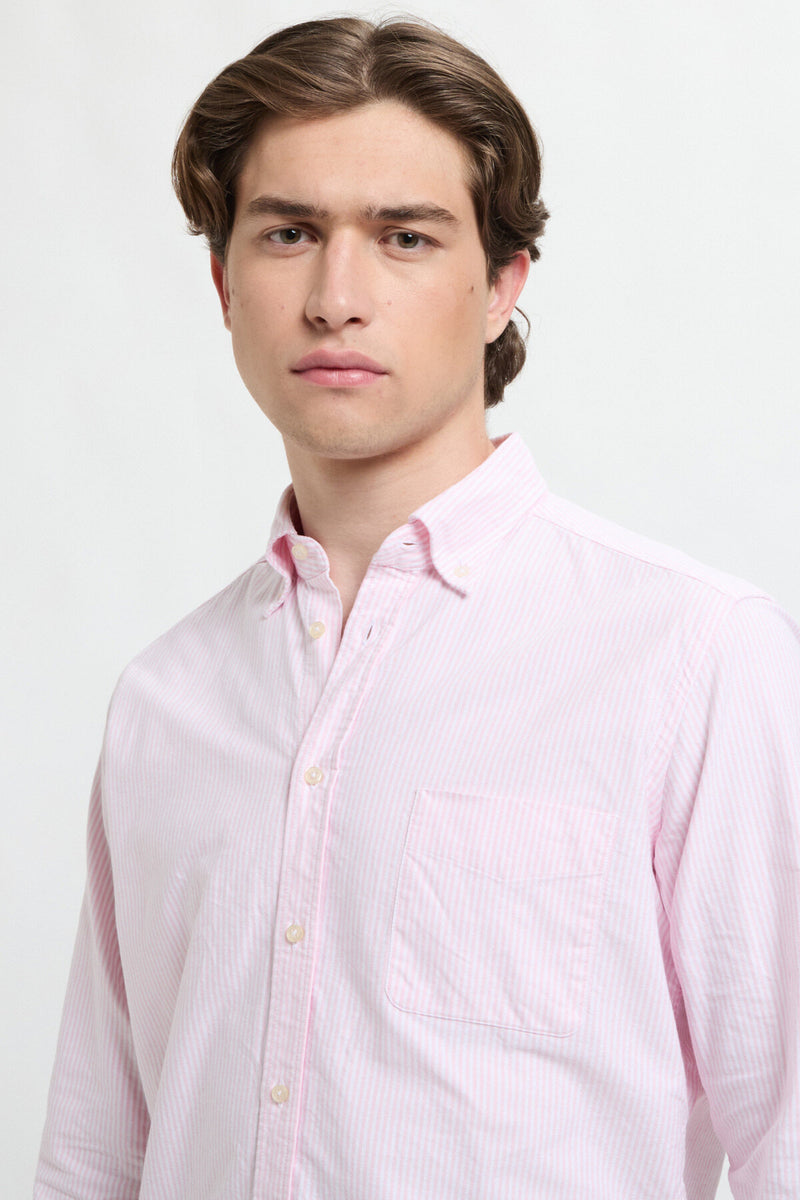 Bradford striped long-sleeved shirt