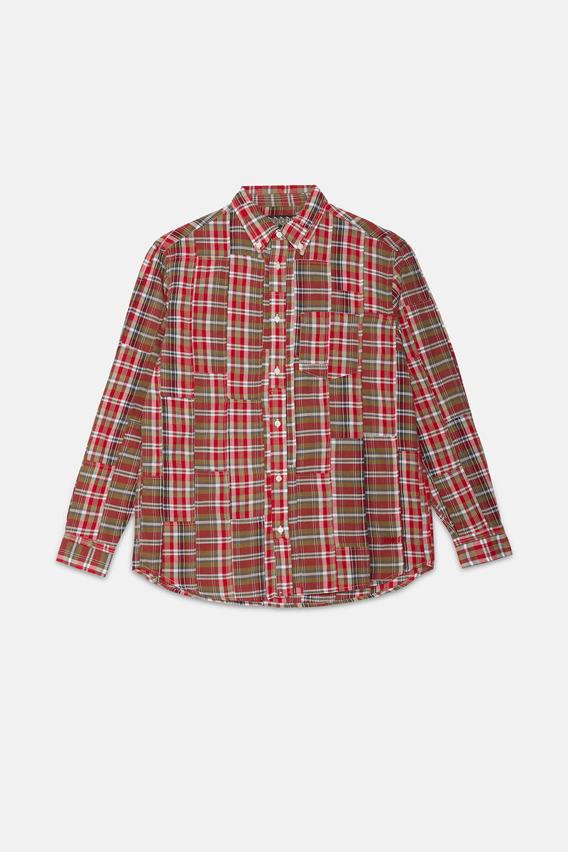 CHECKED BD SHIRT WITH CHEST POCKET
