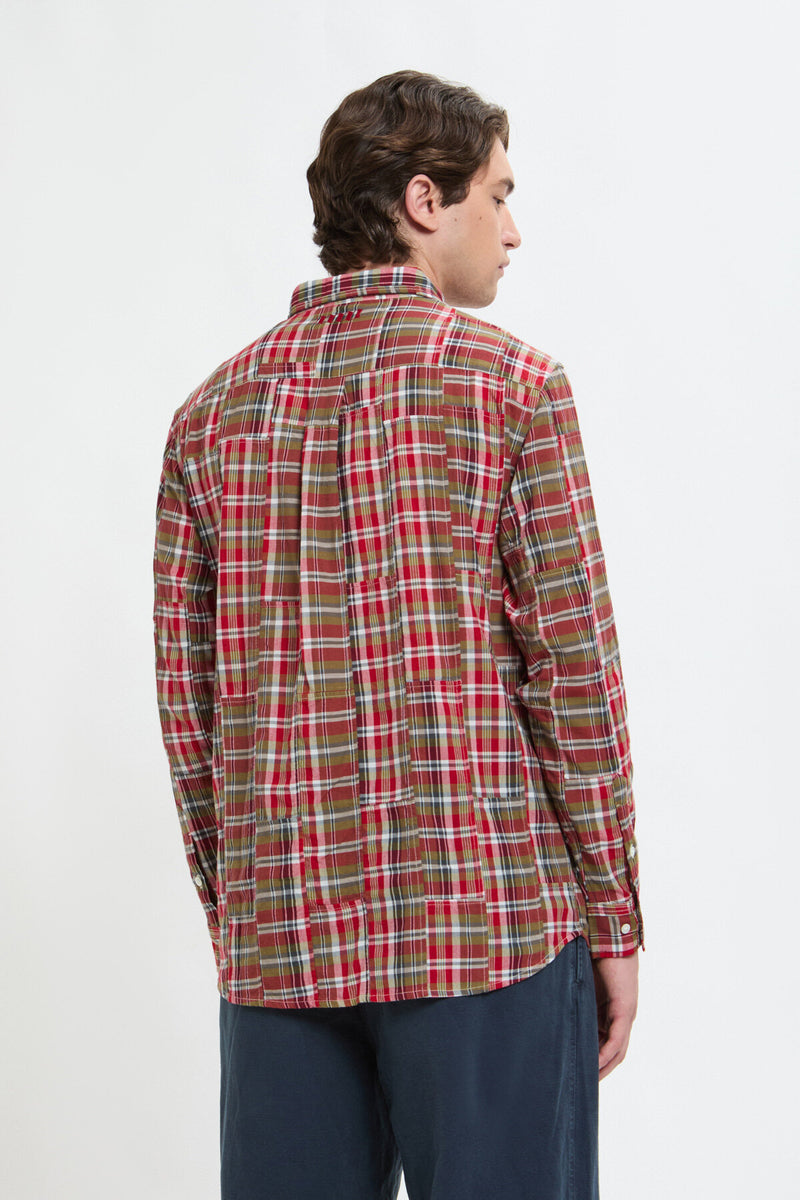 CHECKED BD SHIRT WITH CHEST POCKET