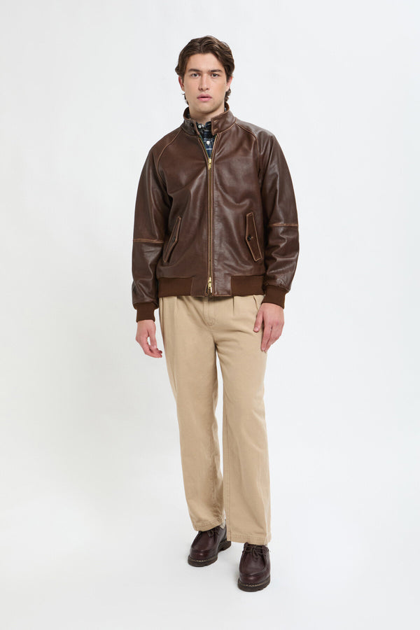 Giacca G9 in pelle
