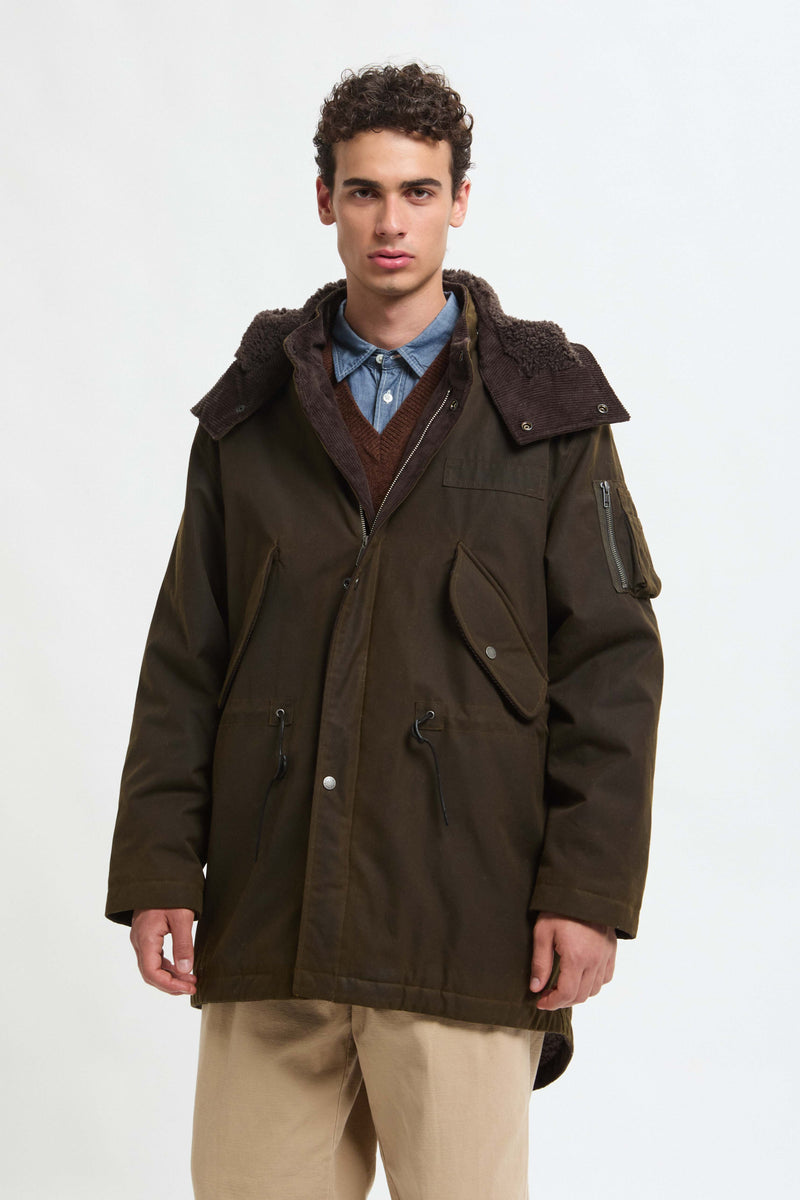 WAXED PARKA