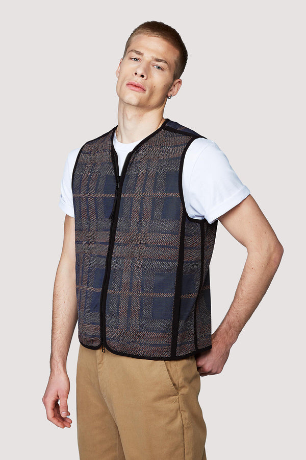 Byborre 3D Tartan Vest