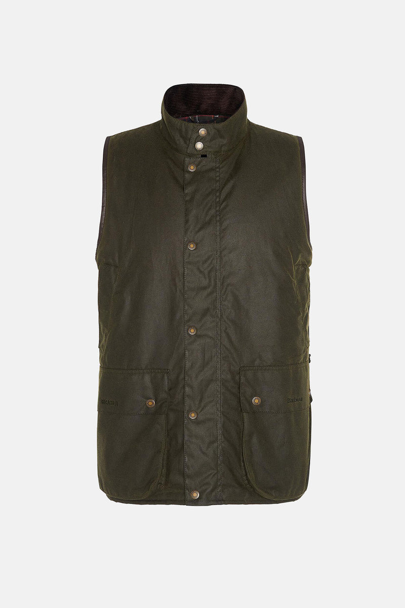 Barbour x Baracuta Waxed Gilet