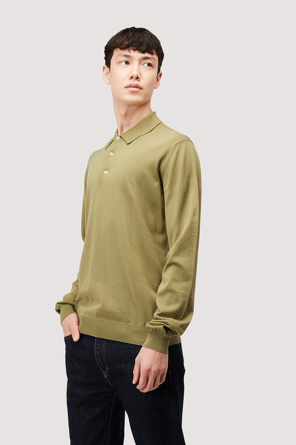 Long Sleeve Polo