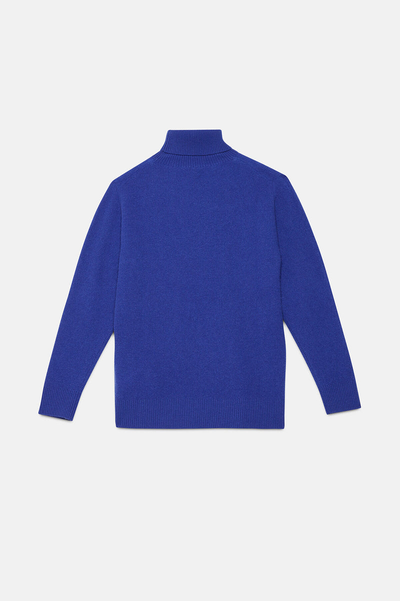 Maglione a collo alto in cashmere