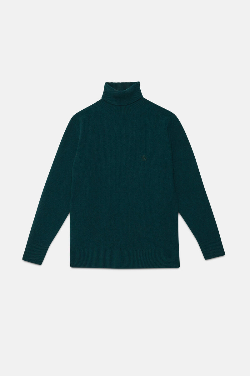 Maglione a collo alto in cashmere