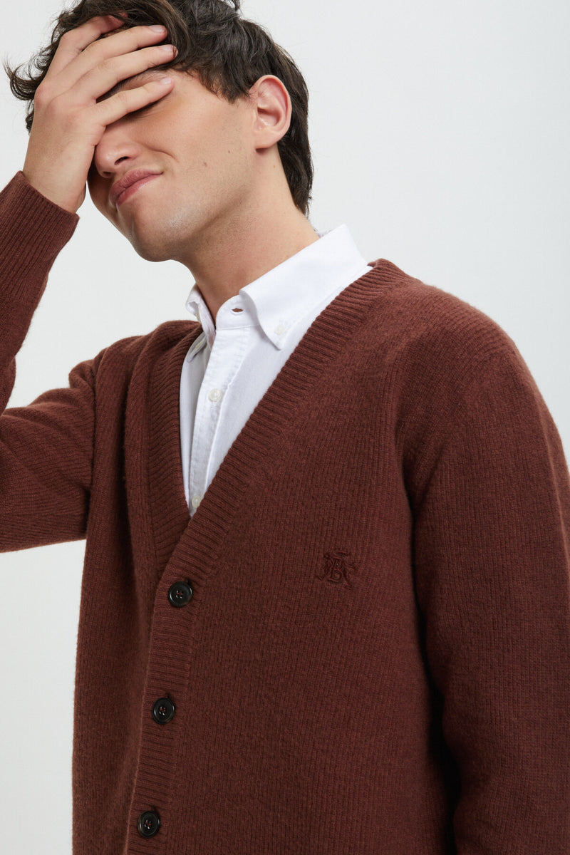 Cardigan in cashmere