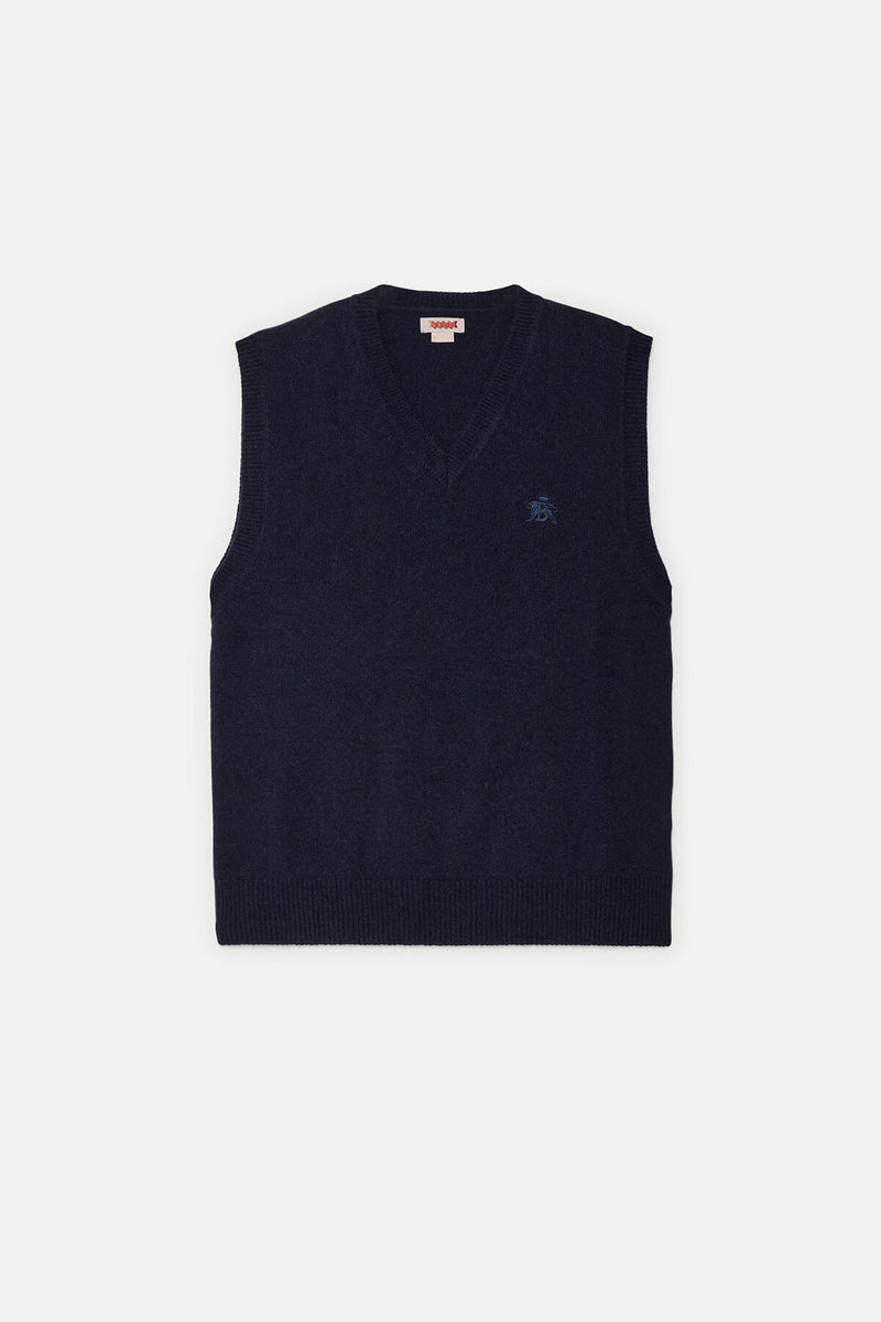 GILET IN LANA SHETLAND