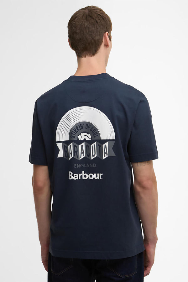 Barbour x Baracuta T-shirt oversize Vinyl
