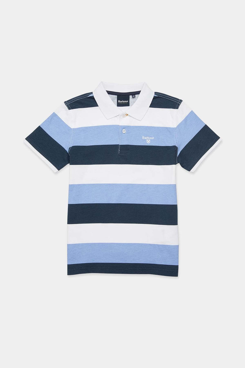 Boys Logan Striped Polo Shirt