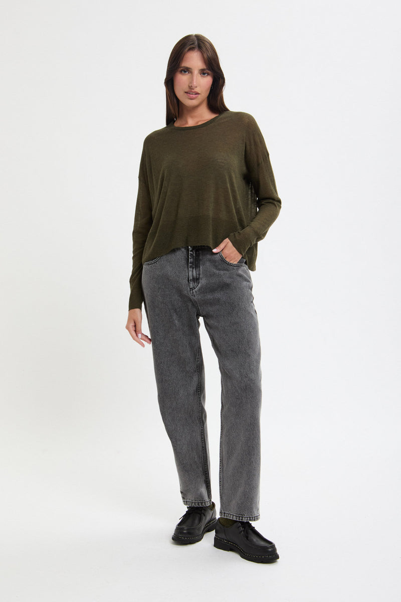 Round Longleeve Pullover