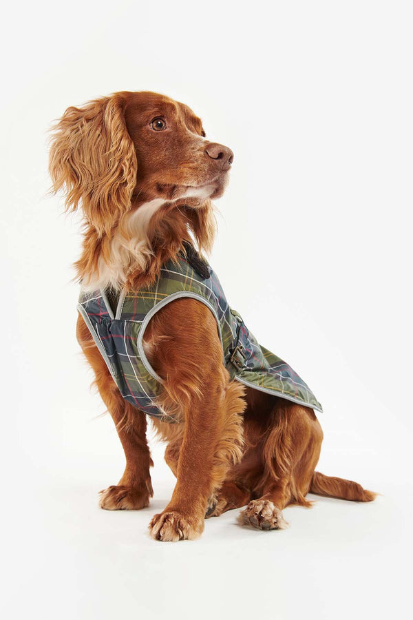 Cappotto impermeabile per cani Tartan