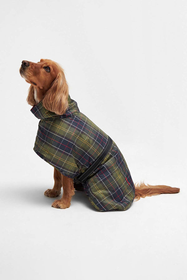 Accappatoio per cani in tartan