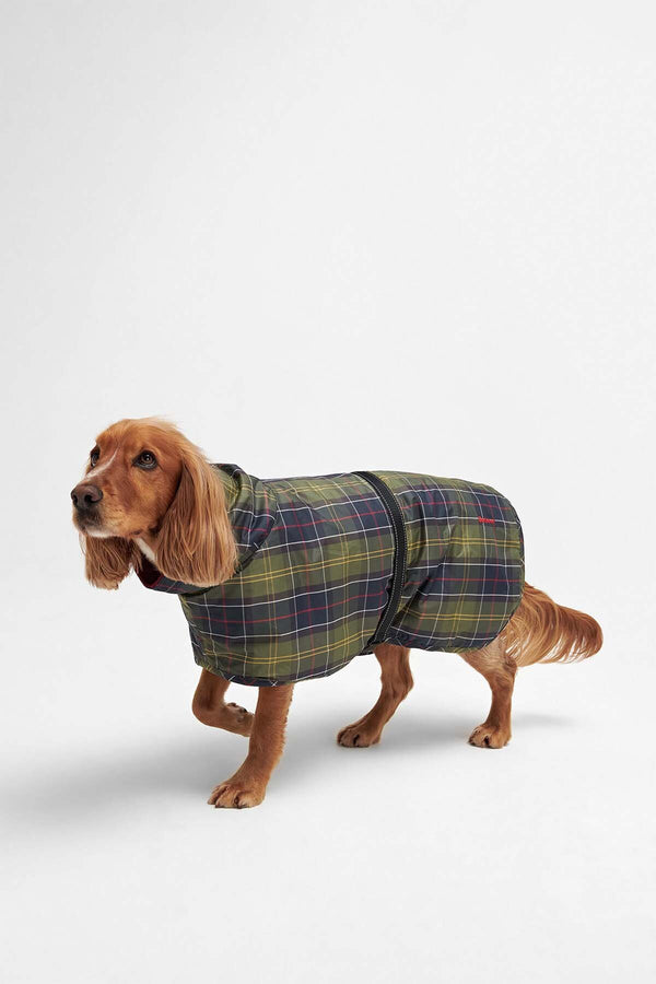 Accappatoio per cani in tartan