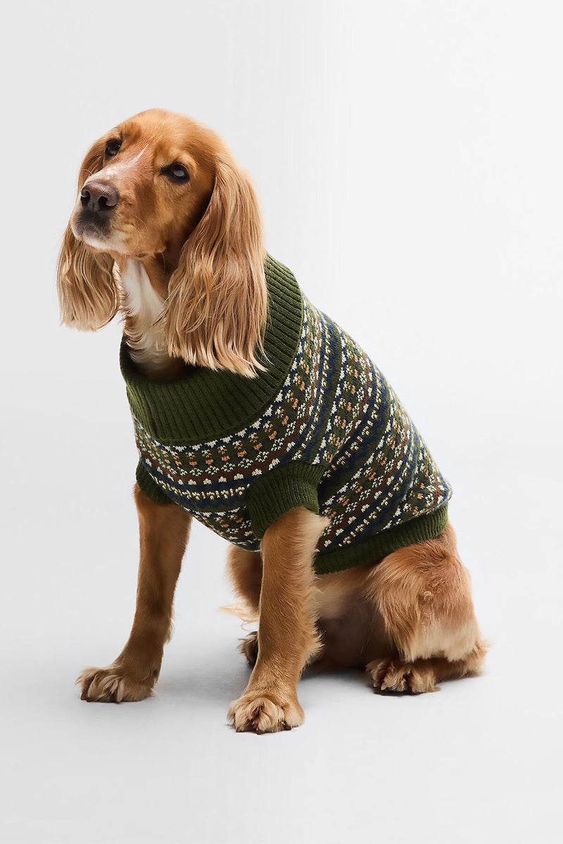 Maglione per cani Fair Isle Marlow Barbour